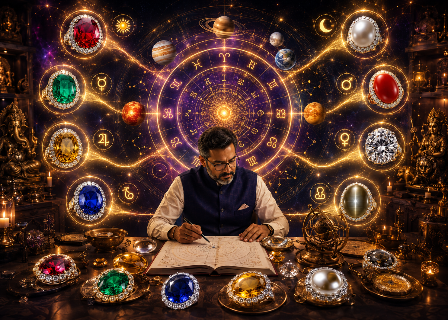 Gemstone Guidance: How to Choose the Right Stone According to Astrology