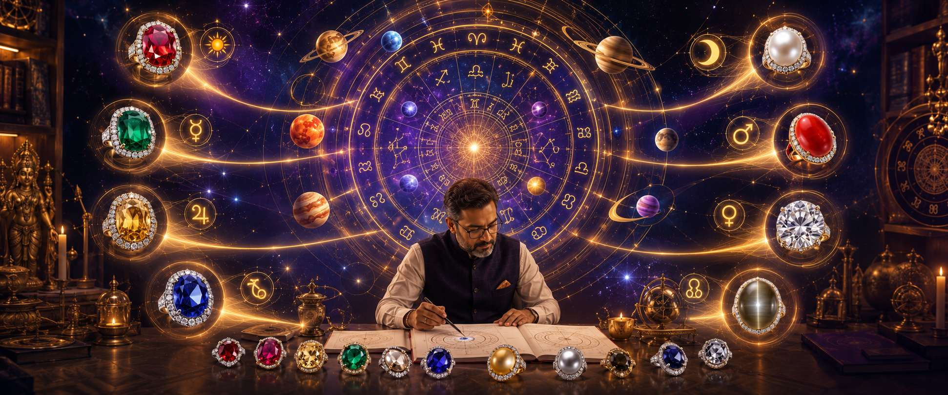 Gemstone Guidance: How to Choose the Right Stone According to Astrology