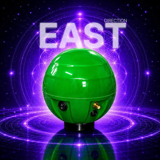 3D East Direction Globe Enhancer