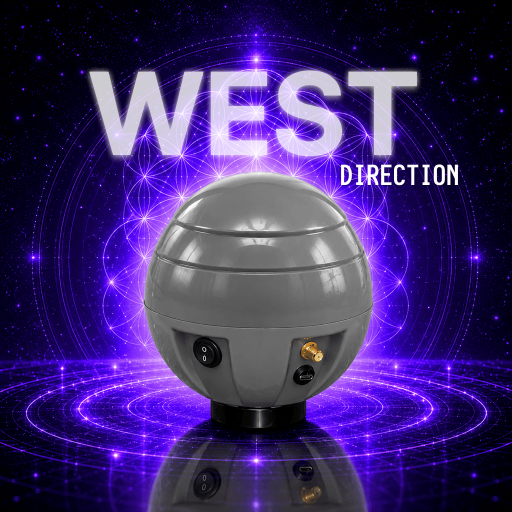 3D West Direction Globe Enhancer