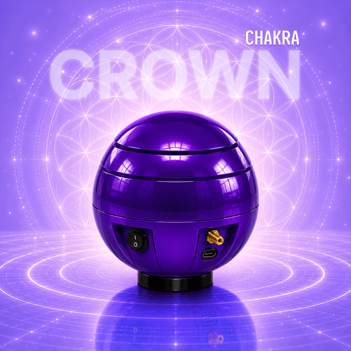 3D Crown Chakra Globe Enhancer