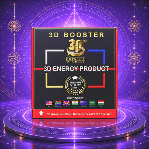 Grey 3D Booster Advanced Vastu Energy Enhancer